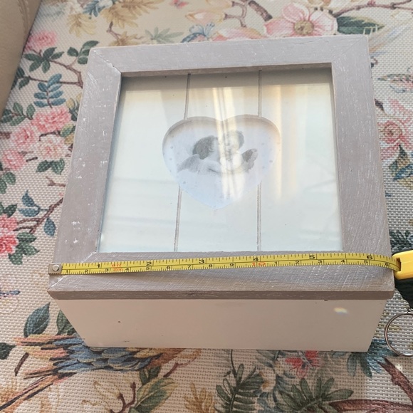 Heart-Shaped Photo Frame keepsake Box - made in Italy 🇮🇹 - Picture 2 of 4